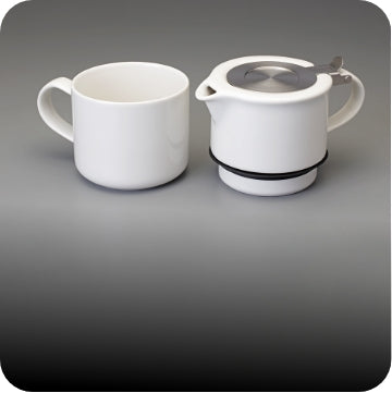 HIC Teapot with Caddy Tea Infuser