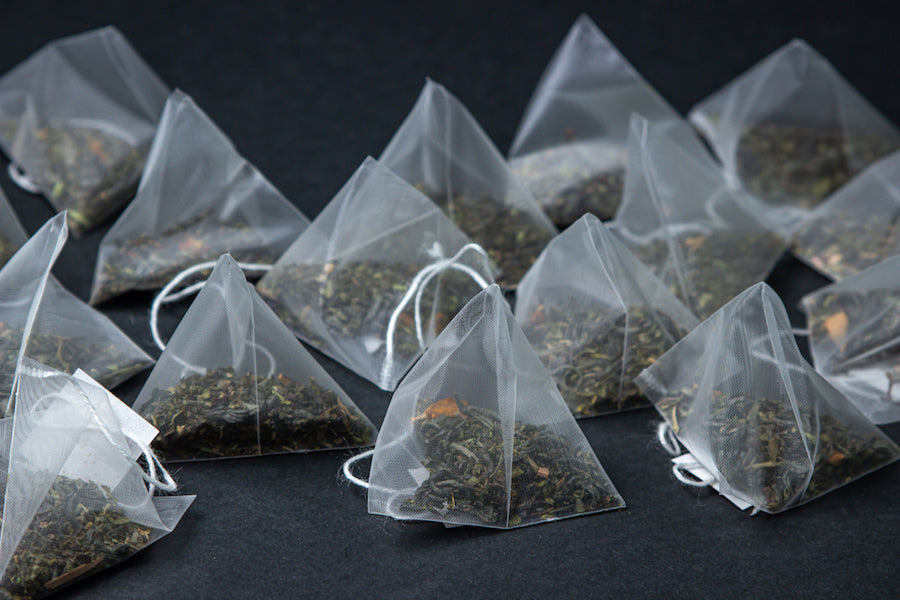 Black Whole Leaf Teabags