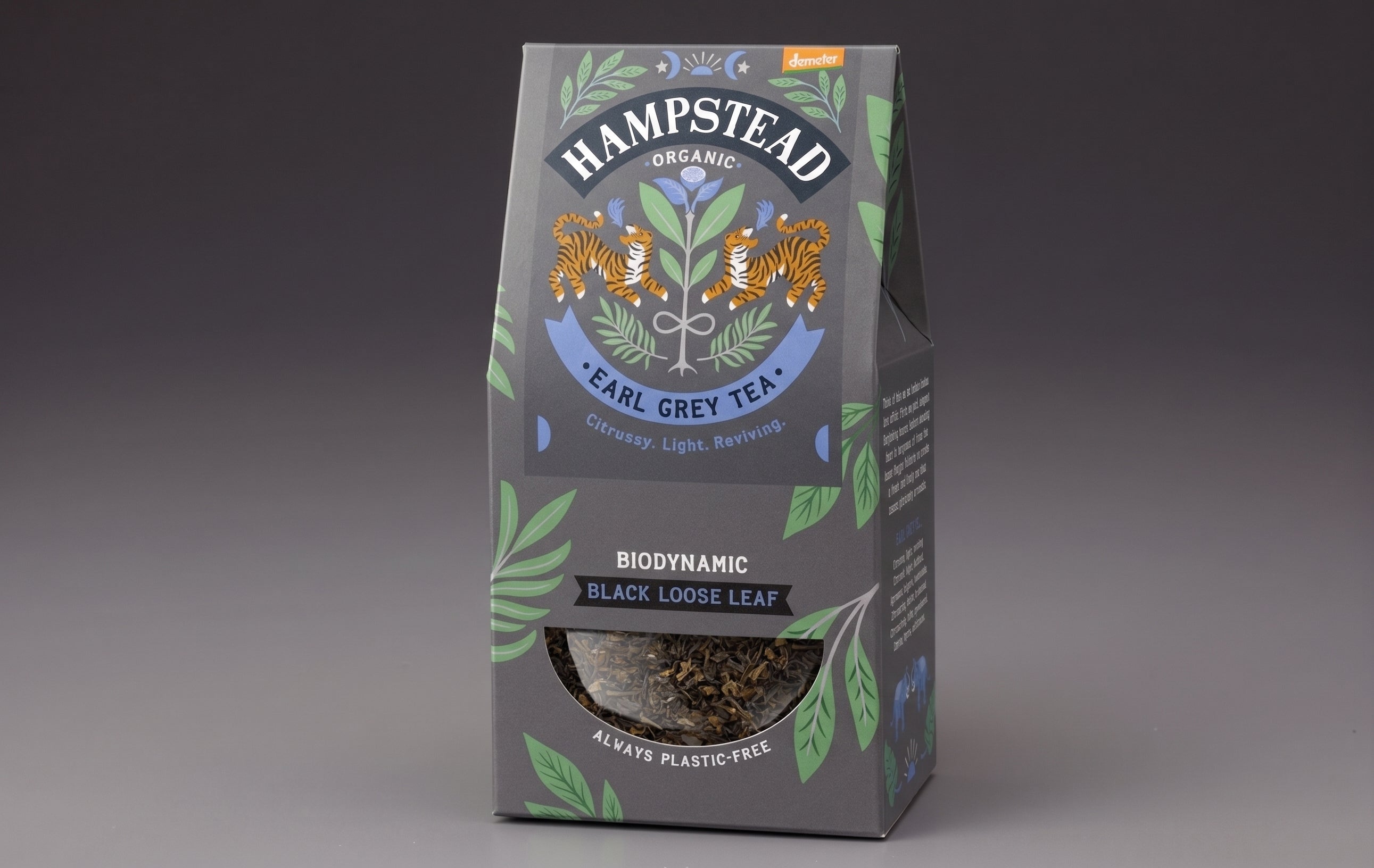 Organic Earl Grey Tea (100g Loose Leaf Pouch)