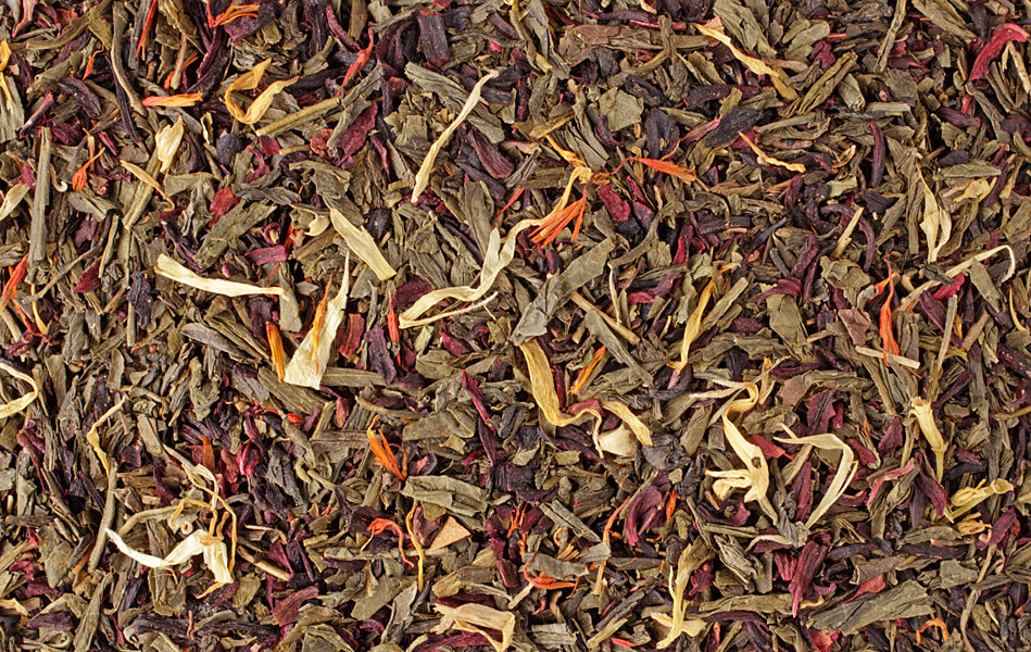 Hibiscus Flower Green Tea