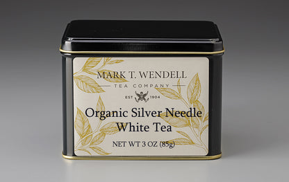 Organic Flowery Silver Needle White