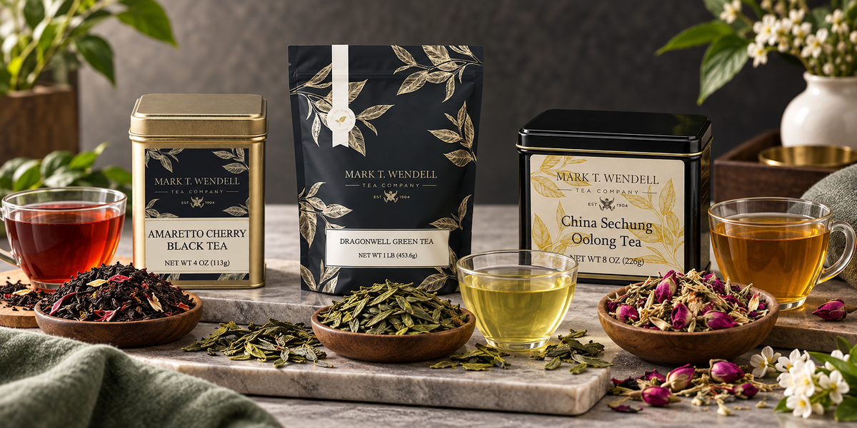 How to Choose  the Right Loose Leaf Tea: A Beginner’s Guide to Black, Green, Oolong & Herbal Tea
