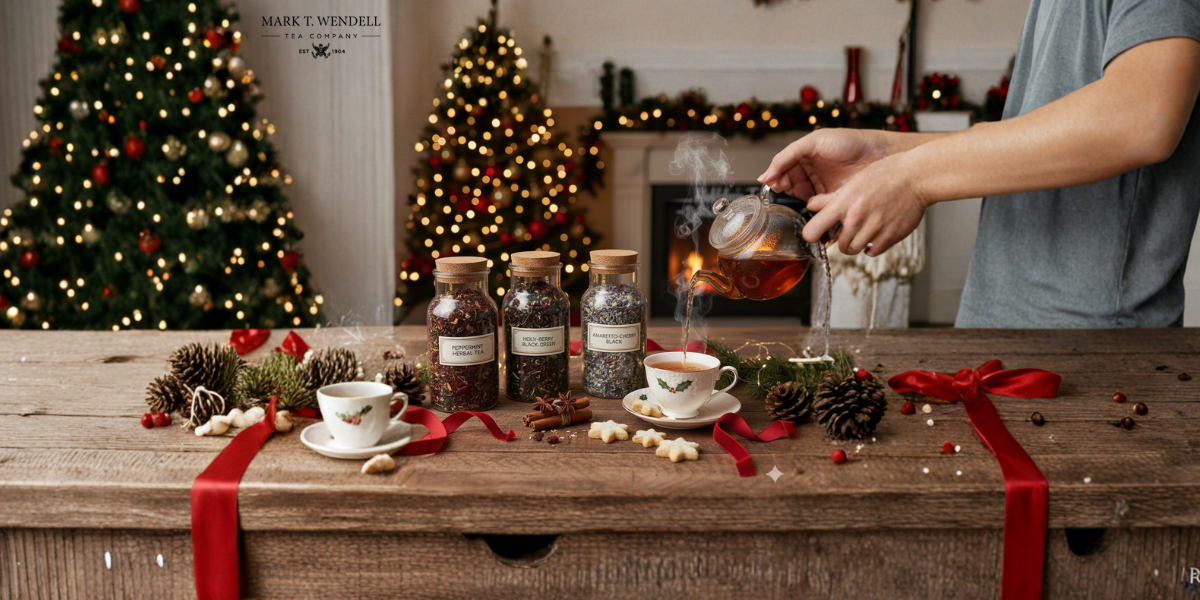 Festive Christmas Teas Perfect for Holiday Parties & Family Gatherings