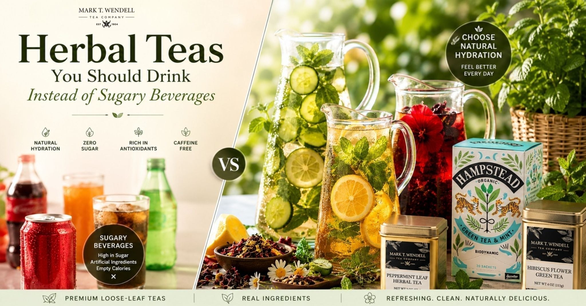 Hydrating Herbal Teas You Should Drink Instead of Sugary Beverages