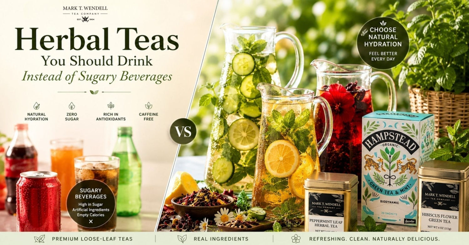 Hydrating Herbal Teas You Should Drink Instead of Sugary Beverages