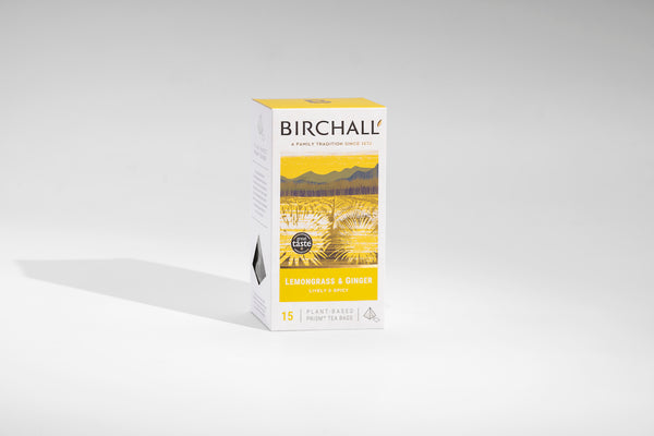 Lemongrass & Ginger Herbal (15 Prism Teabags)