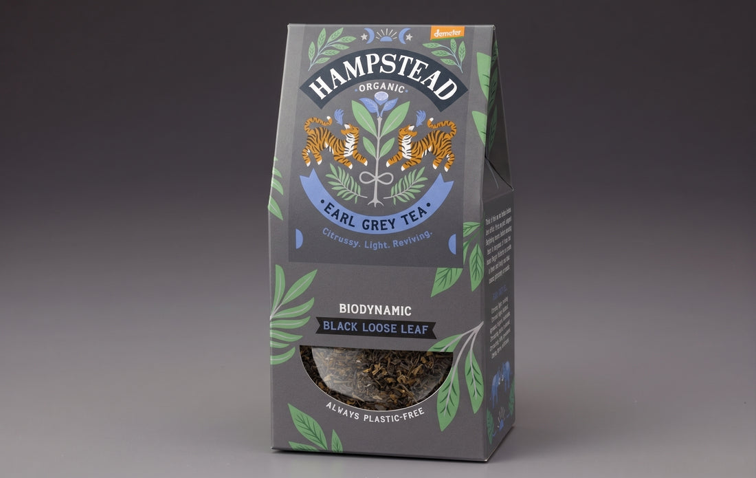 Organic Earl Grey Tea (100g Loose Leaf Pouch)