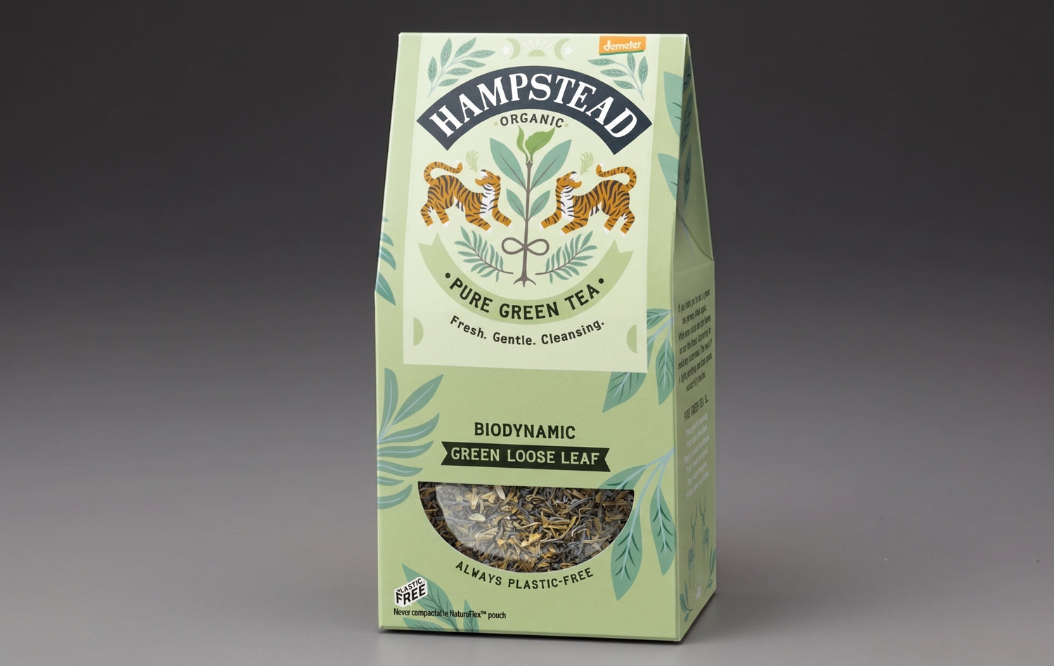Organic Pure Green Tea (100g Loose Leaf Pouch)