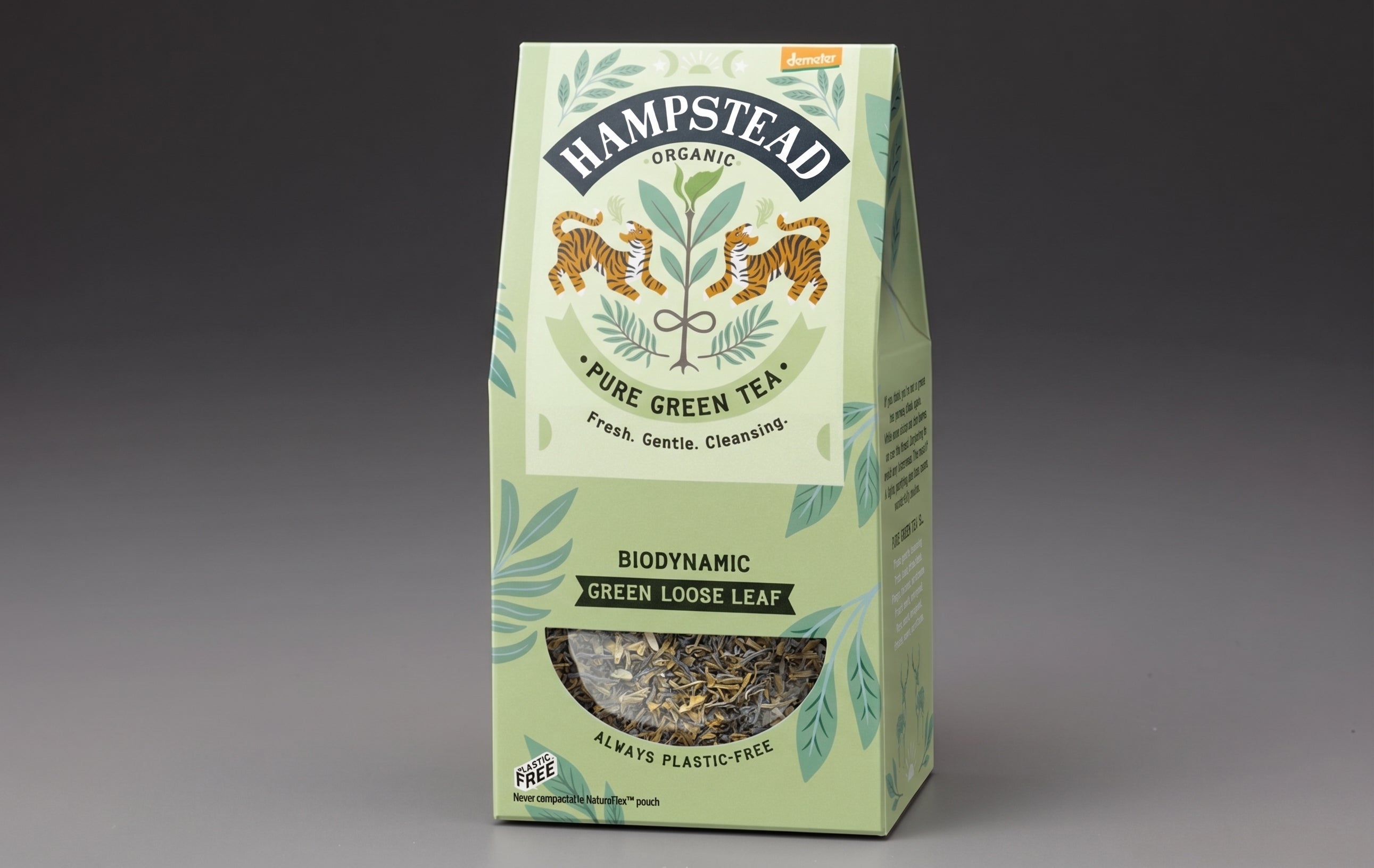 Organic Pure Green Tea (100g Loose Leaf Pouch)