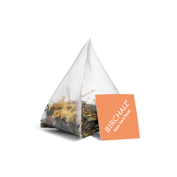 Green Tea &amp; Peach (15 Prism Teabags)