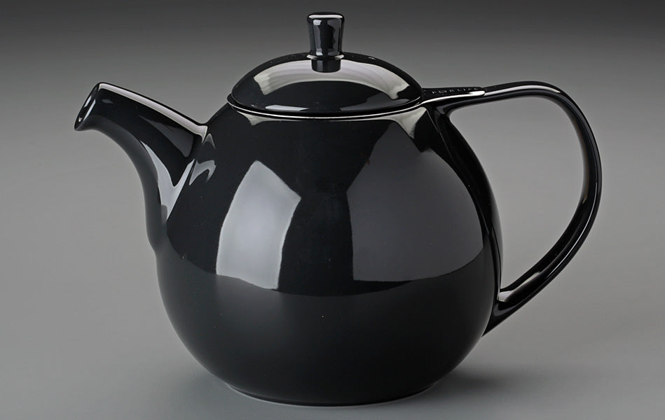 For Life 45 oz. Curve Teapot (Black)