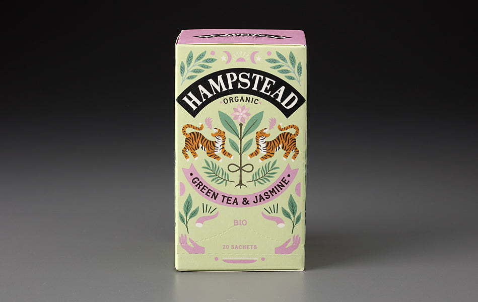 Organic Green Tea &amp; Jasmine (20 Teabags)