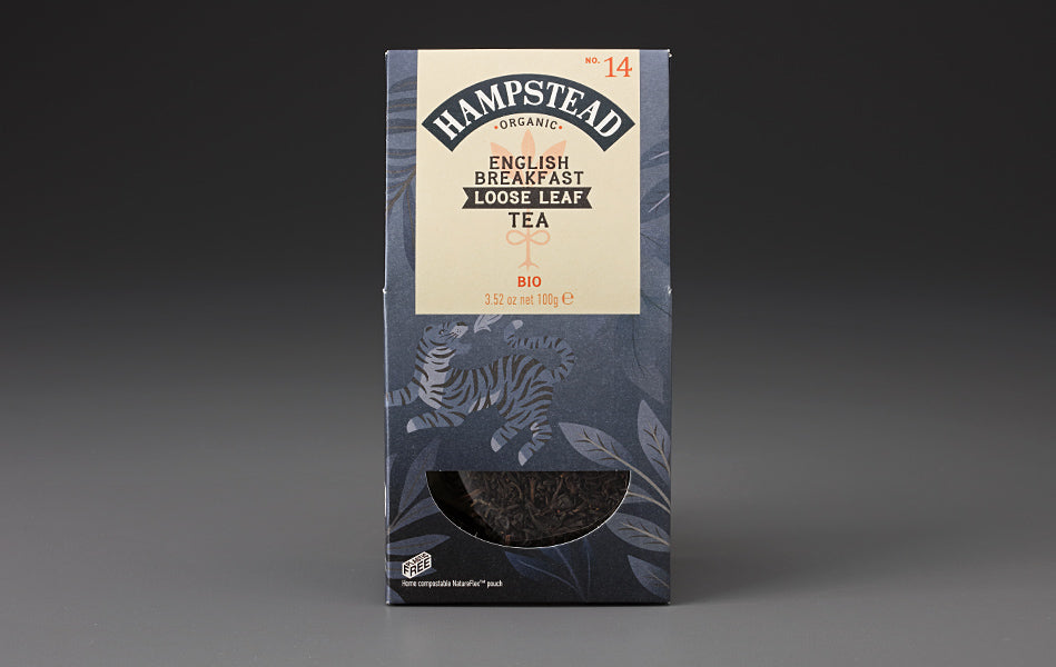 Organic English Breakfast Tea (100g Loose Leaf Pouch)