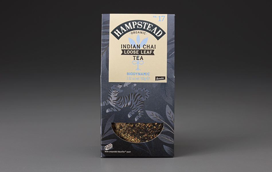 Organic Indian Chai Tea (100g Loose Leaf Pouch)