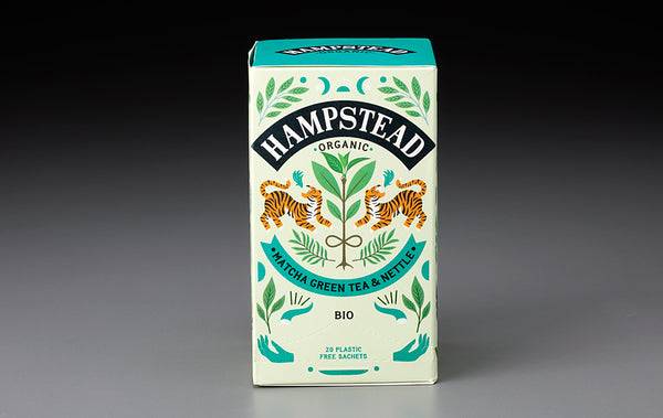 Organic Matcha Green & Nettle (20 Teabags)