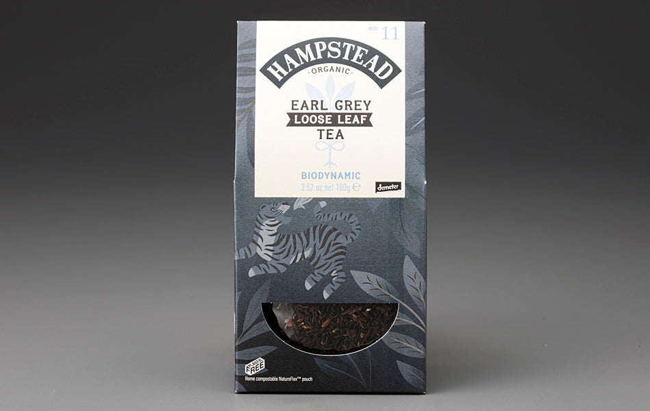 Organic Earl Grey Tea (100g Loose Leaf Pouch)