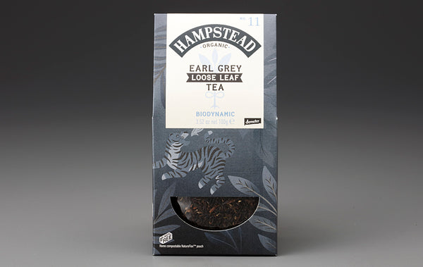 Organic Earl Grey Tea (100g Loose Leaf Pouch)