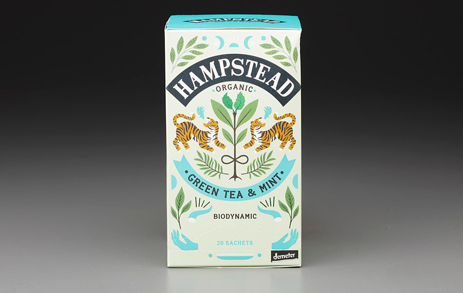 Organic Green Tea &amp; Mint (20 Teabags)