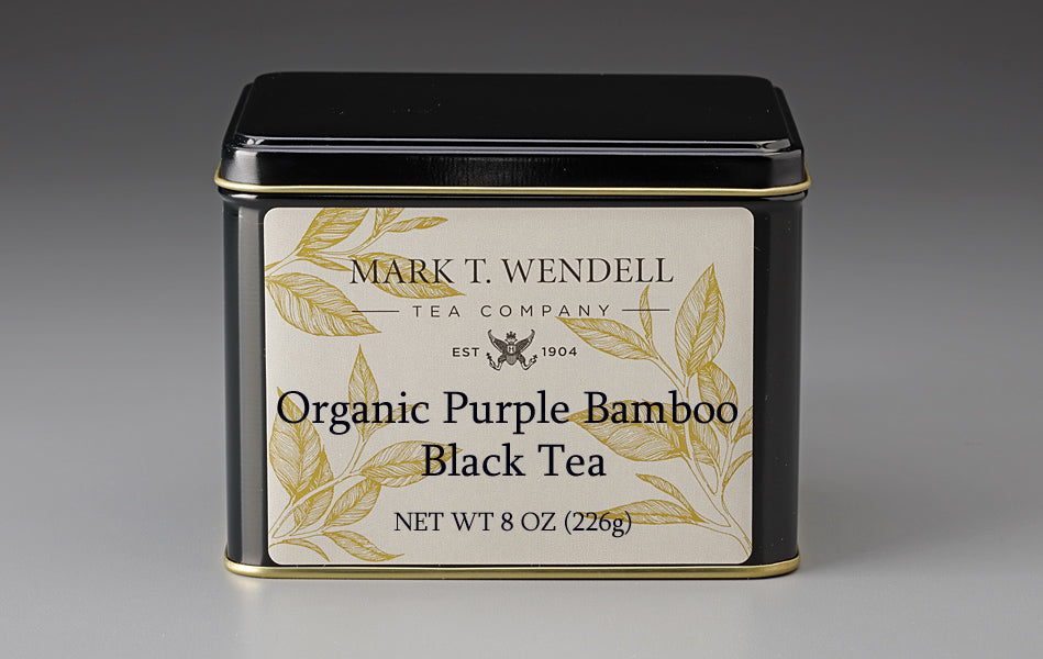 Organic Purple Bamboo Black