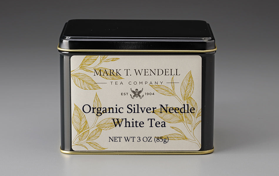 Organic Flowery Silver Needle White