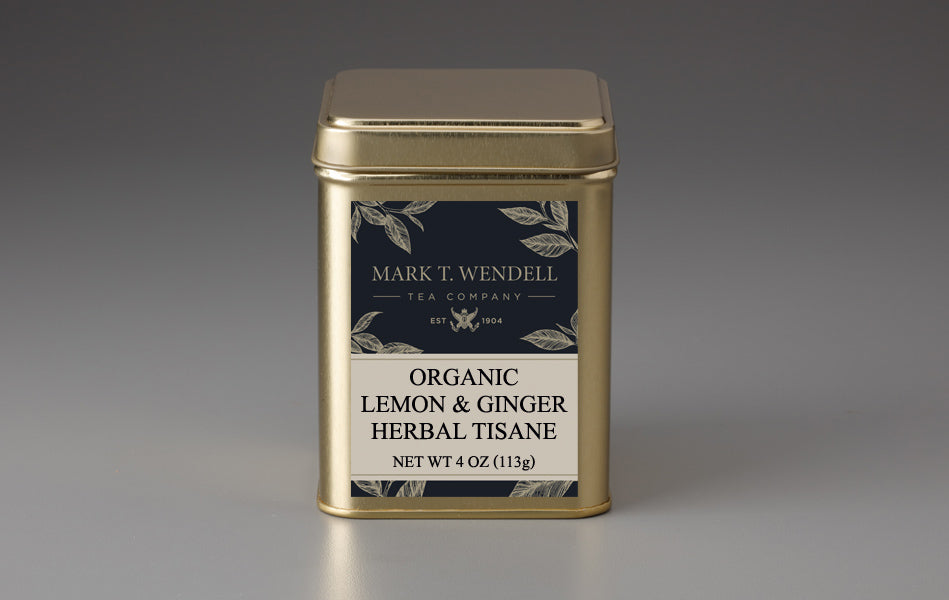 Organic Lemon &amp; Ginger Herbal Tisane